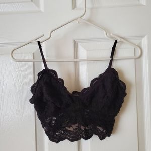 Zara Black bra top